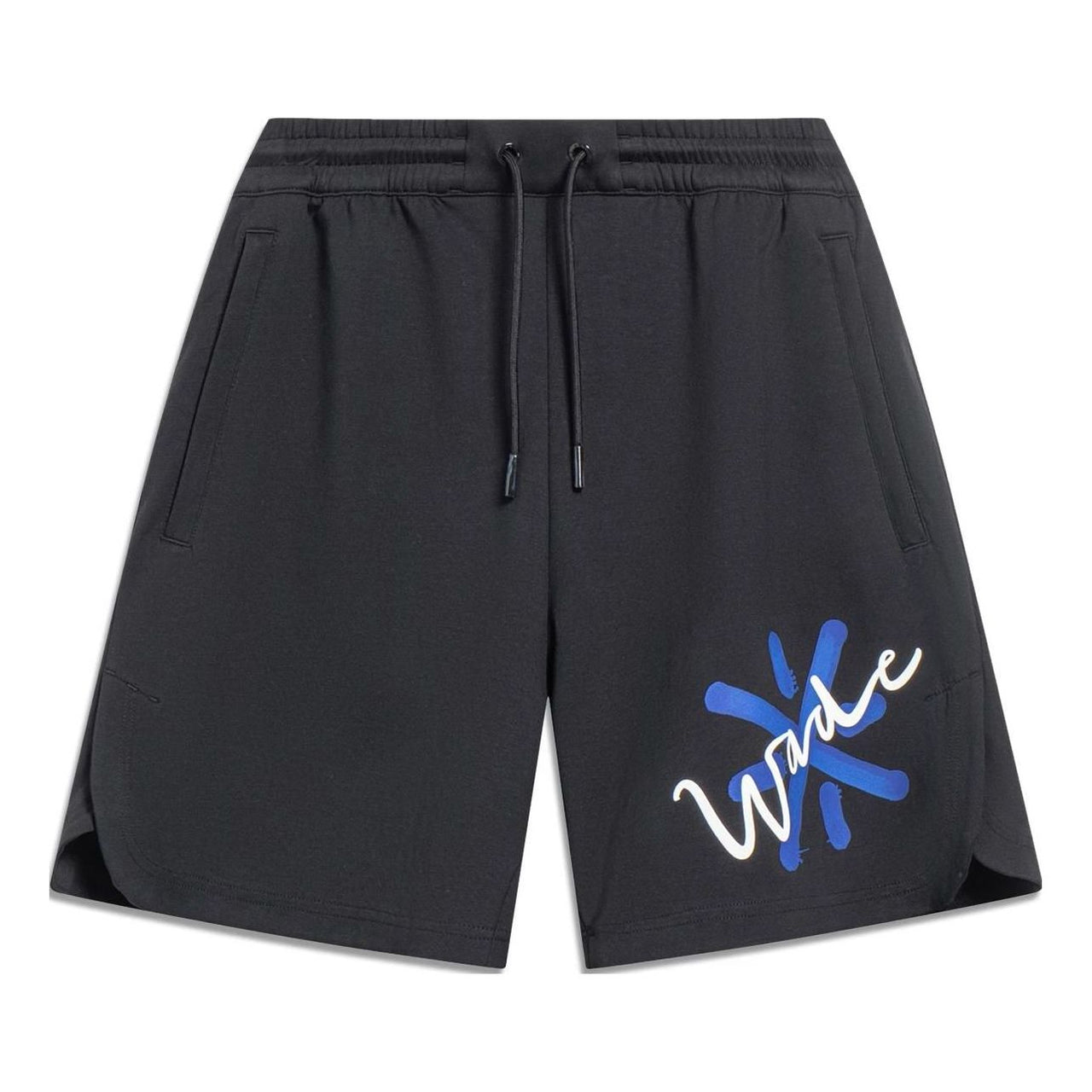 Li-Ning x Salventius Way Of Wade Logo Loose Fit Shorts 'Black' AKST323-1