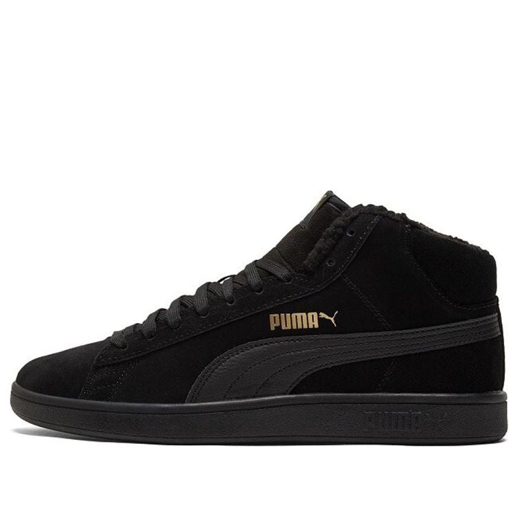 PUMA Smash v2 Mid Winter 'Black Team Gold' 375870-02