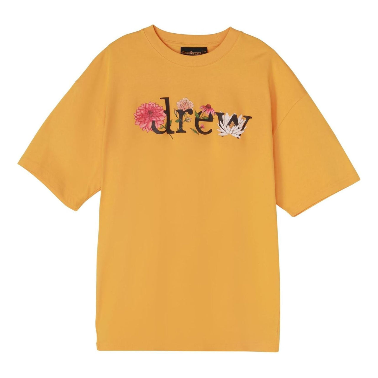 Drew House Ssense Exclusive Floral T-shirt 'Golden Yellow' DR-SS22-179