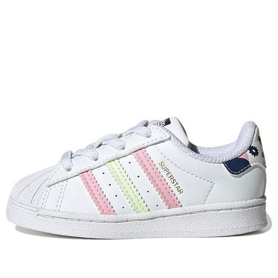 (TD) adidas originals Superstar 'White Lime Pink' GY3332