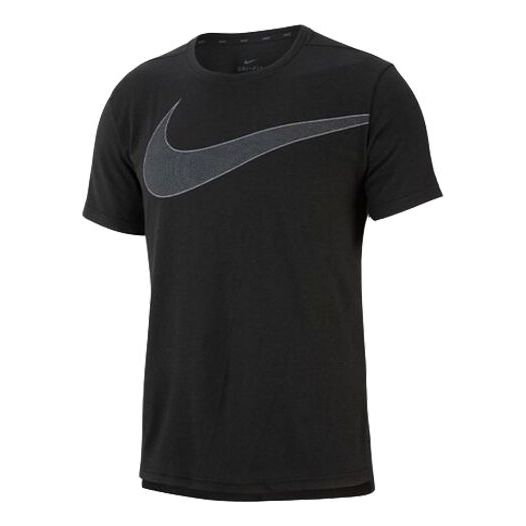 Men's Nike Large Sports Short Sleeve Black T-Shirt BV2861-010