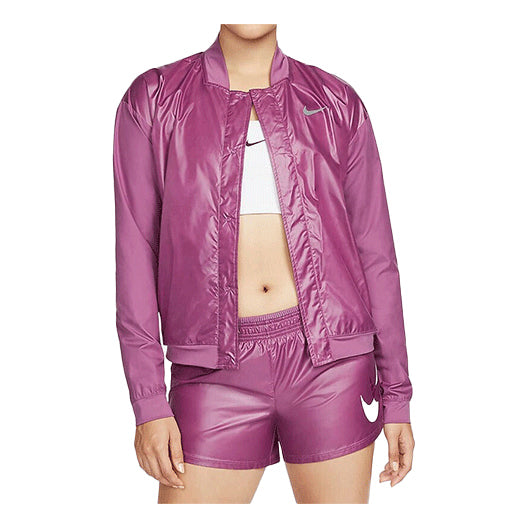 (WMNS) Nike Casual Short Woven Jacket Purple DD6848-507