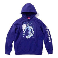 Supreme x Daniel Johnston Hooded Sweatshirt 'Purple White' SUP-SS20-633