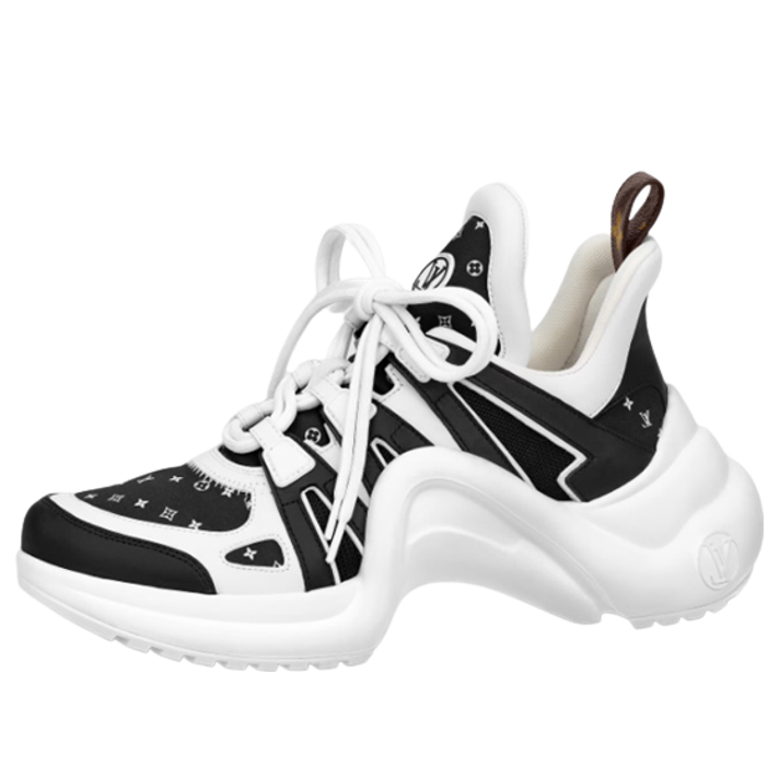 (WMNS) LOUIS VUITTON Archlight 1.0 Sneakers 'Black Monogram' 1ABHNZ