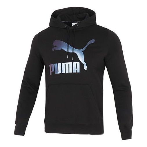 PUMA Classics Metallic Logo TR Logo Printing Sports Black 535341-51