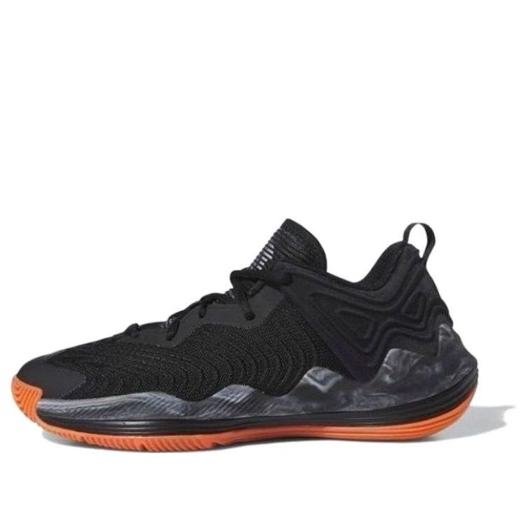 adidas D Rose Son Of Chi 3.0 Basketball Shoes 'Black White Orange' IG5559