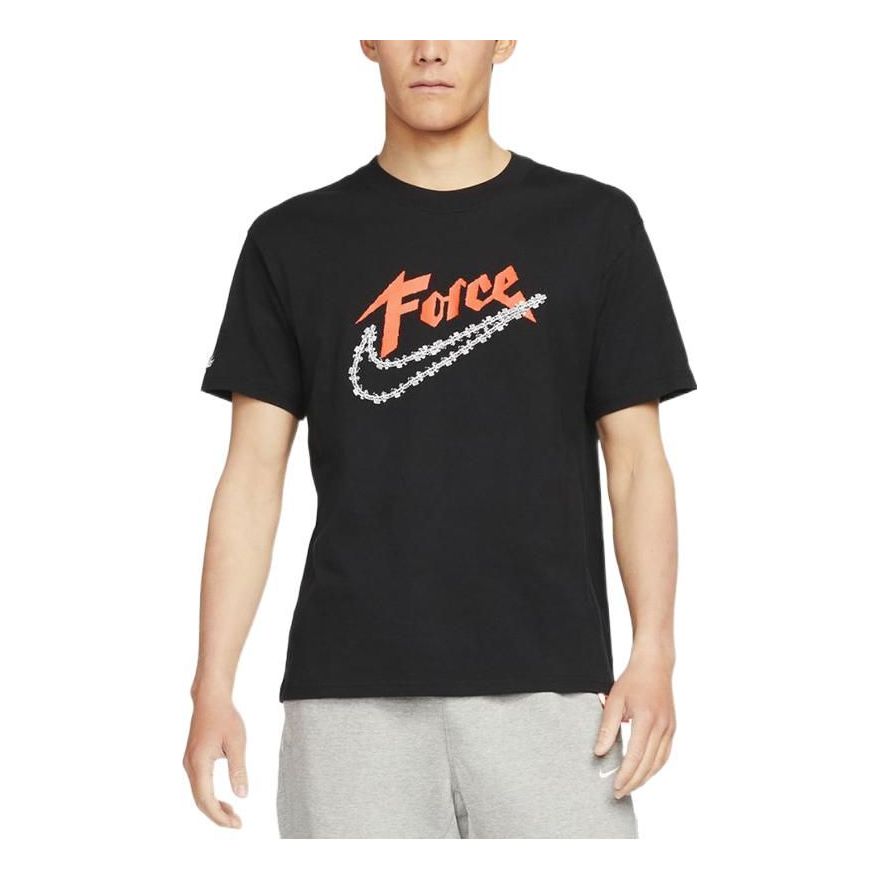 Nike Round Neck Pullover Short Sleeve Black DN2963-010