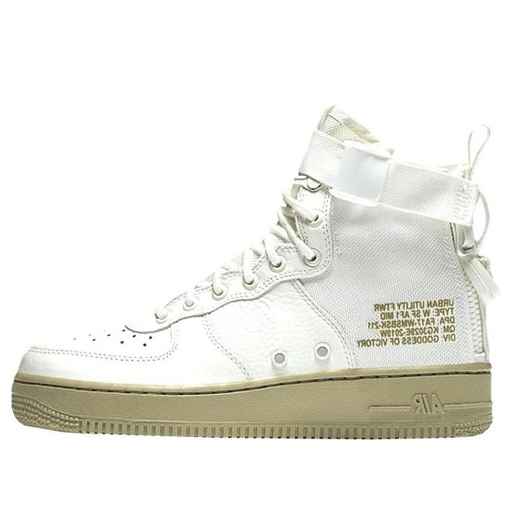 (WMNS) Nike SF Air Force 1 Mid 'Olive Ivory' AA3966-100