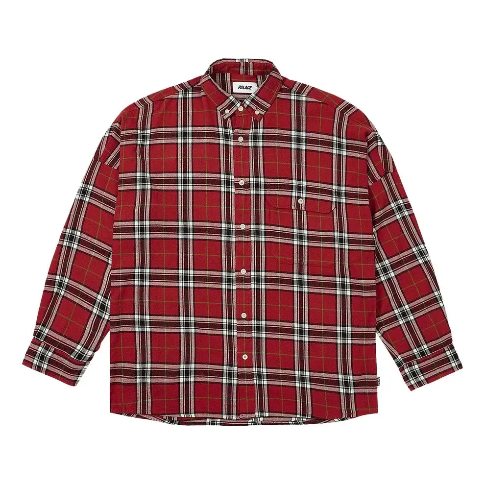 Palace Lumber Yak Shirt 'Red' P26SHT018