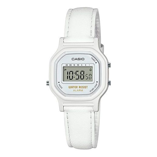 CASIO Minimalistic Small Watch White Digital LA-11WL-7A