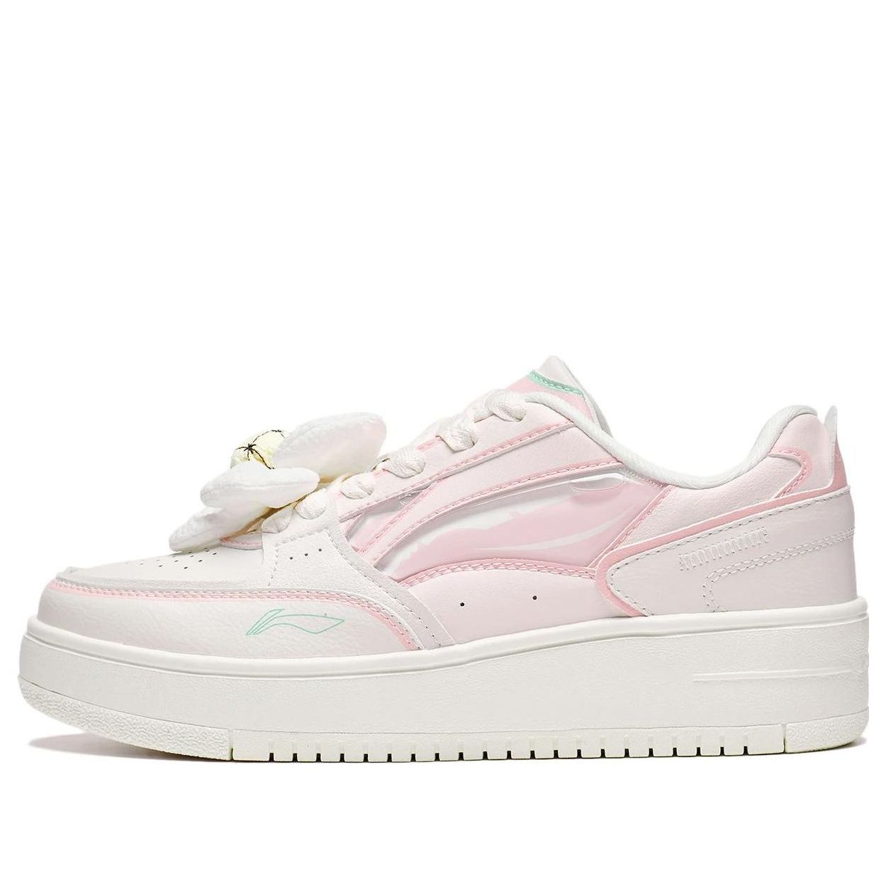(WMNS) Li-Ning x Disney Skate Shoes 'Pink White' AGCT382-3