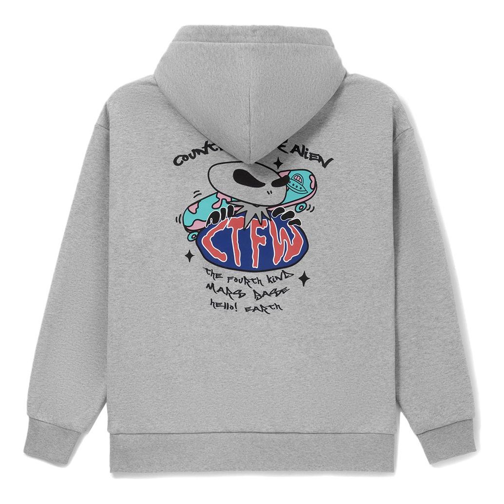 Li-Ning Counterflow Mars Graphic Hoodie 'Grey' AWDRD69-6