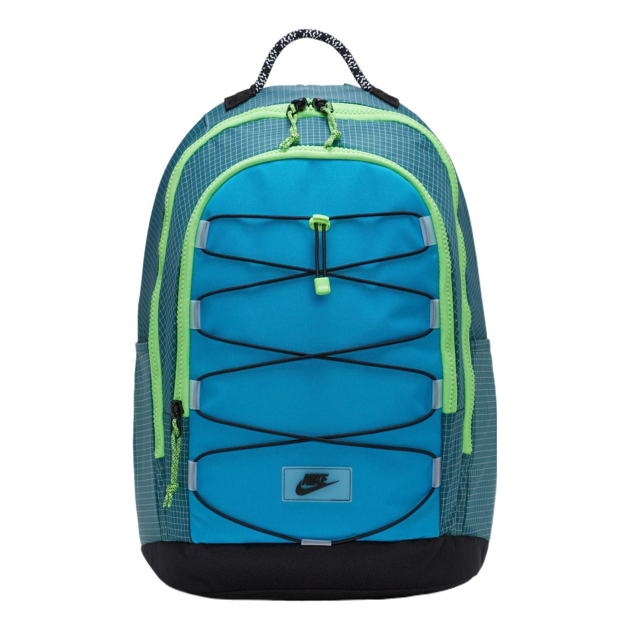 Nike Hayward 2.0 Large Capacity Drawstring schoolbag backpack Unisex Green / Blue CV1412-393