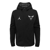 Air Jordan Brand Charlotte Hornets Jacket 'Black' 940865-010
