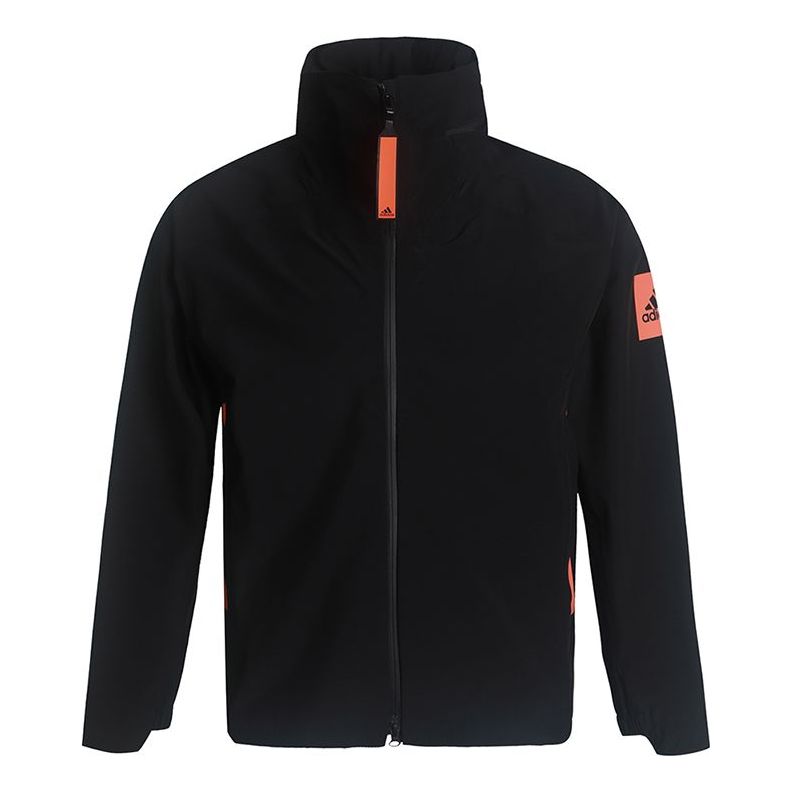 adidas Outdoor Sports Hooded Jacket Men Black GL1355
