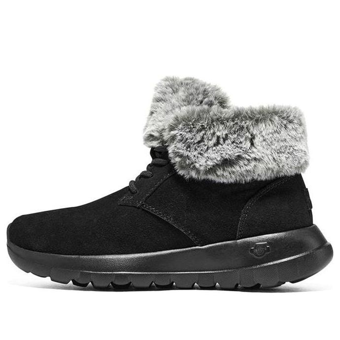 (WMNS) Skechers On-the-Go Joy Boots 'Black Grey' 144042-BKGY