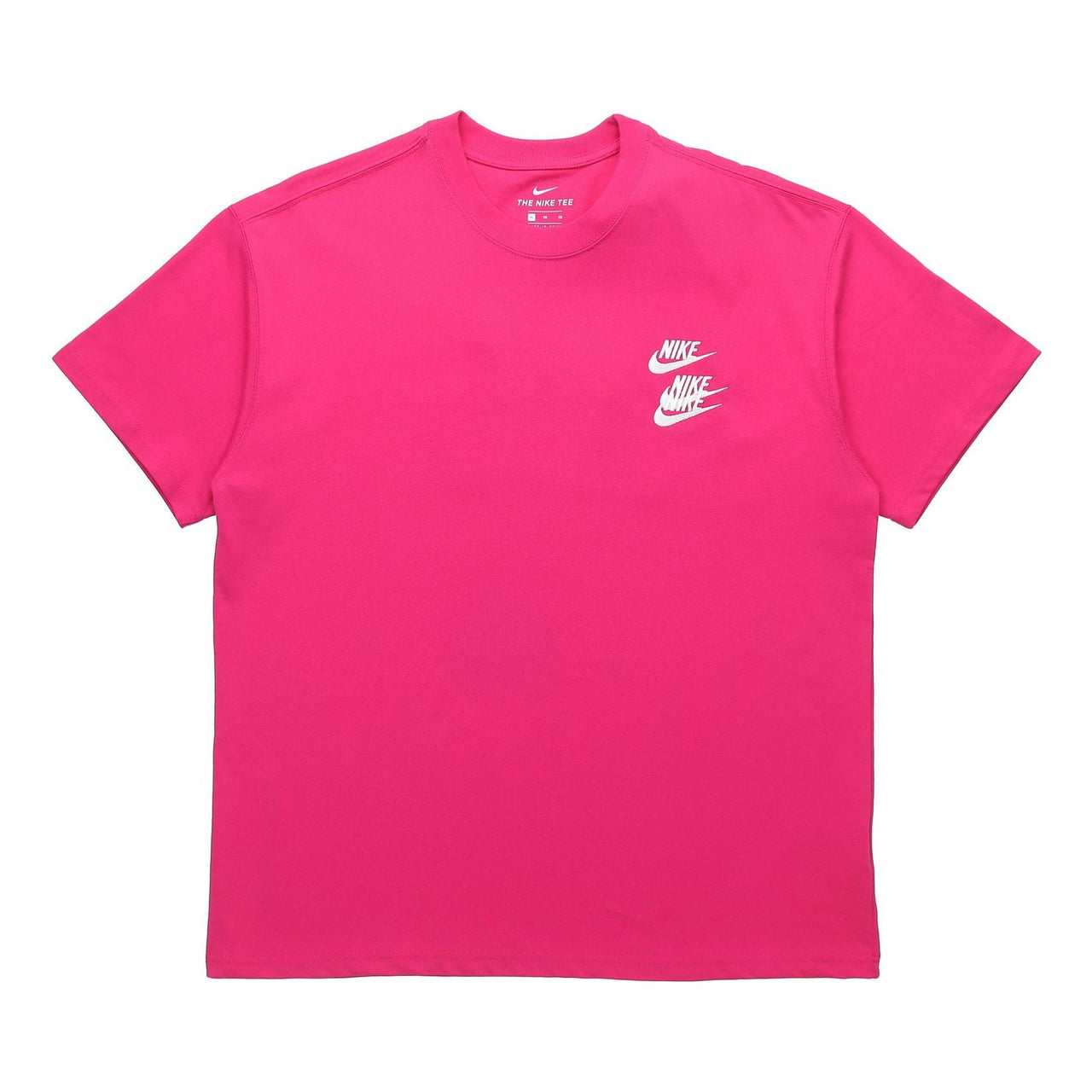 Nike Sportswear Tee World Tour 2 Back big Logo Print Sports Short Sleeve Men's Dark Pink/Red DA0990-615