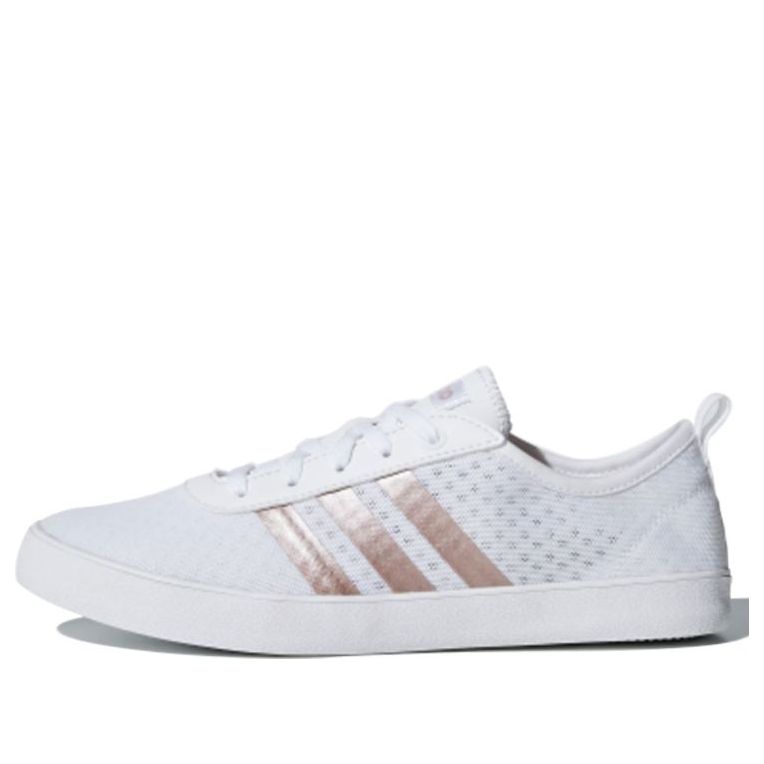 (WMNS) adidas neo Qt Vulc 2.0 'white/gold' BD7823