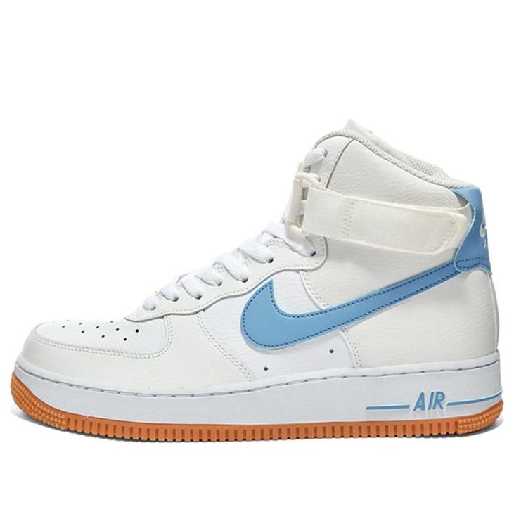 (WMNS) Nike Air Force 1 High 'White Light Blue Gum' 334031-114