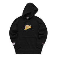 Men's FILA FUSION Embroidered Logo Knit Black T11M112205F-BK