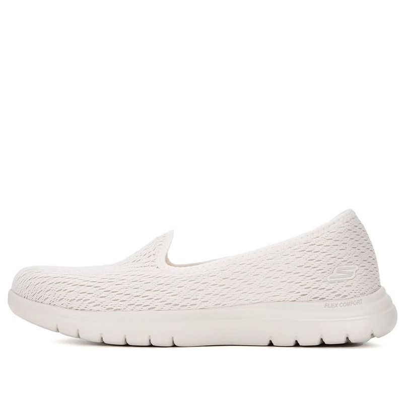(WMNS) Skechers ON THE GO Flex 'White' 136505-NAT