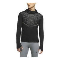 Nike Run Division Wooldorado Wool Solid Color Sports Running Black CU7892-011