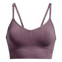 (WMNS) Under Armour Train Seamless Low Sports Bra 'Dark Purple' 1380428-500