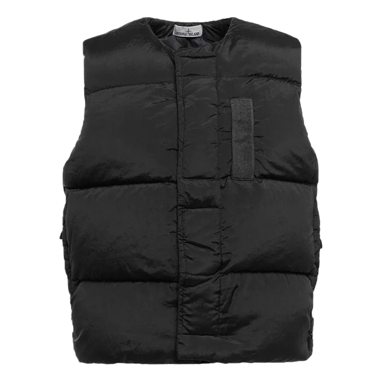STONE ISLAND Down Vest 'Black' 7715G1019-V0029