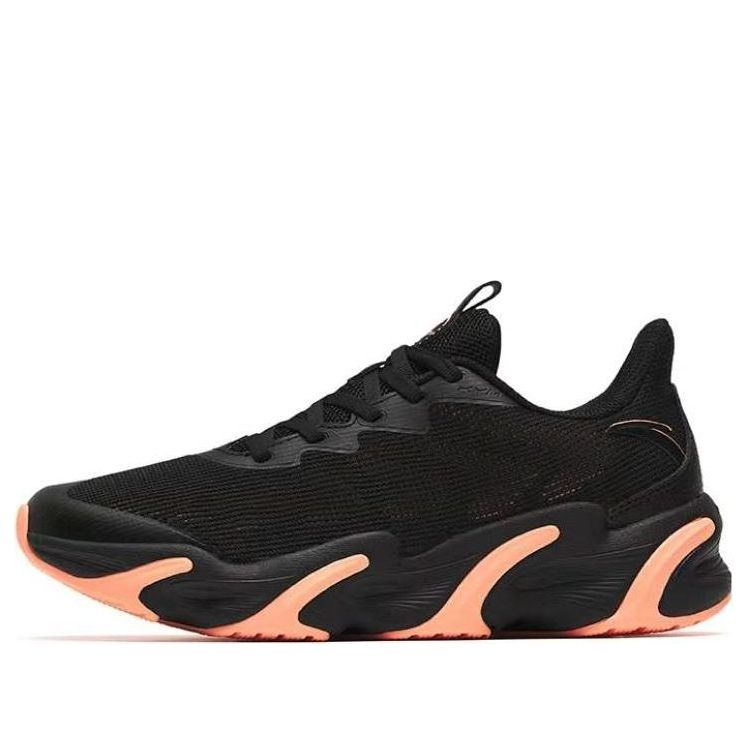 (WMNS) ANTA Keep Moving 'Black Orange' 122245523-1