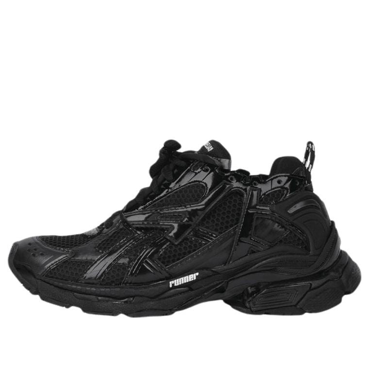 (WMNS) Balenciaga Runner Sneakers 'Black Mesh and Nylon' 656063W3RA11000