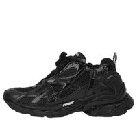 (WMNS) Balenciaga Runner Sneakers 'Black Mesh and Nylon' 656063W3RA11000