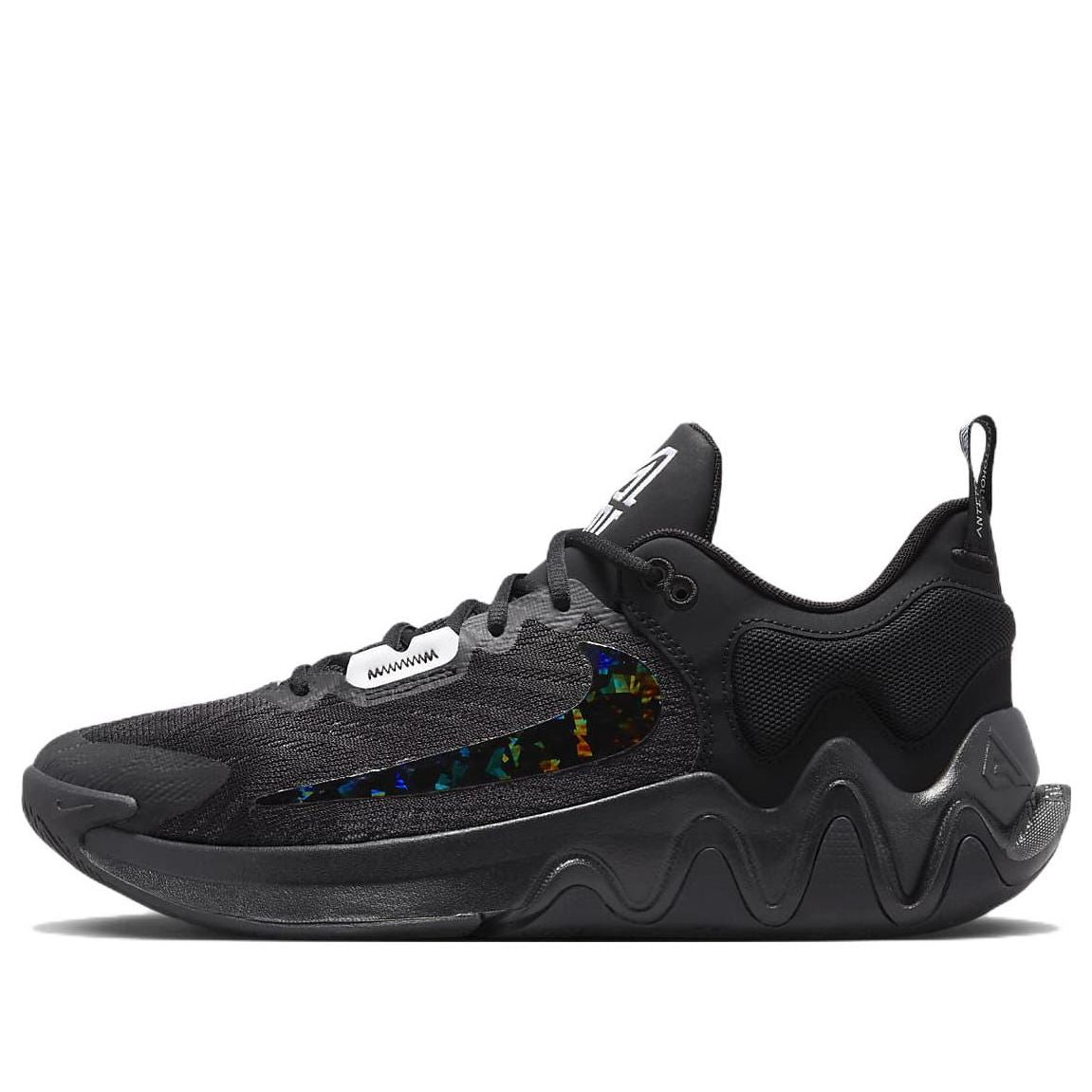 Nike Giannis Immortality 2 'Black Holographic Swoosh' DM0825-002