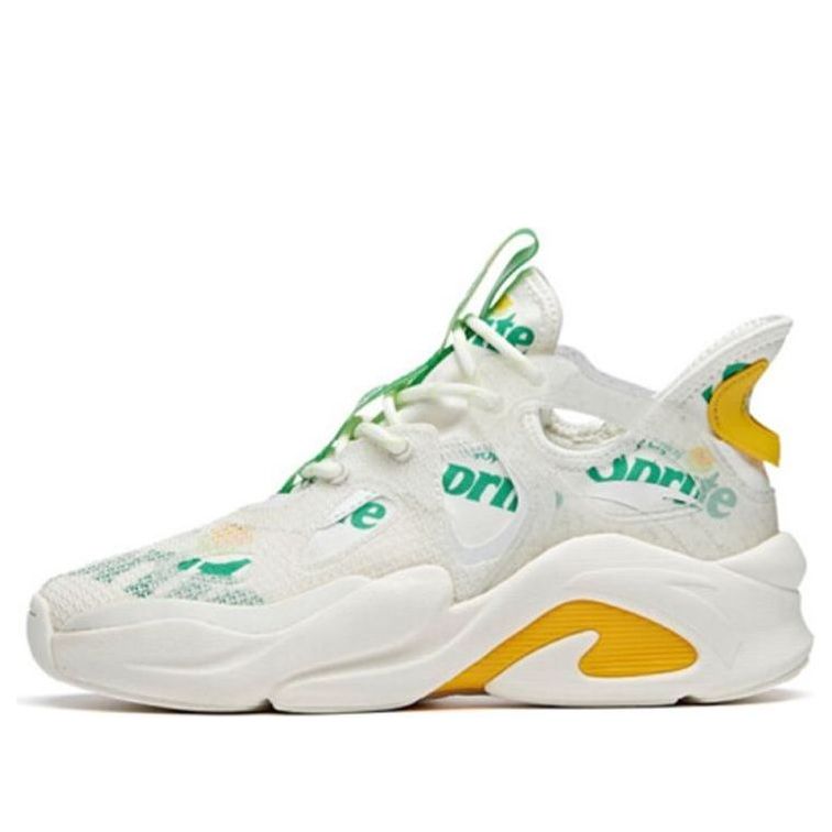 (WMNS) ANTA x Sprite Chunky Shoes 'White Green Yellow' 122028085-10