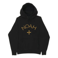 NOAH Cheetah Core Logo Hoodie 'Black' CHEETAHCORE1-BLACK