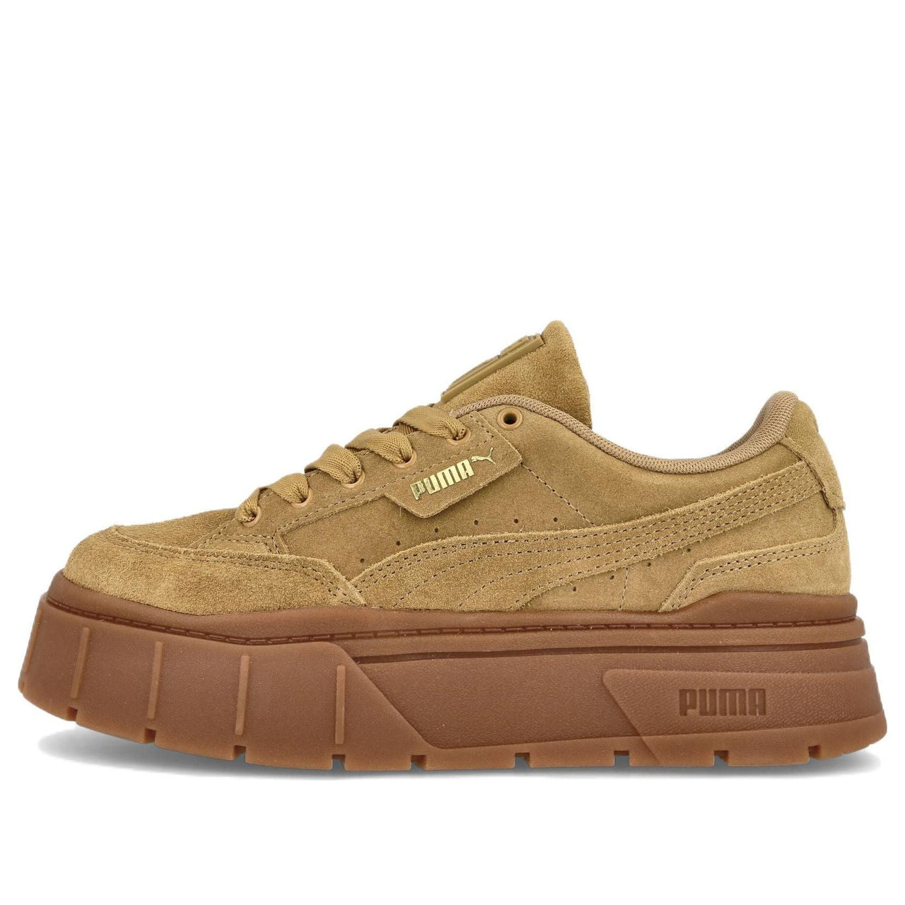 (WMNS) PUMA Mayze Stack Suede 'Brown Gold' 383983-03