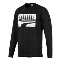 PUMA Rebel Bold Logo Sweater 'Black' 580905-01