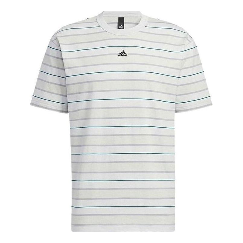 adidas Stripe T-Shirt 'White' HS4382