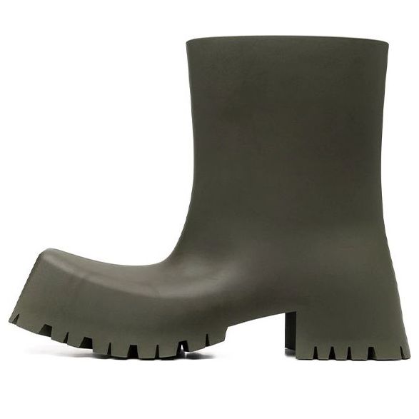Balenciaga Trooper Boots 'Olive Green' 680660W0FO83300