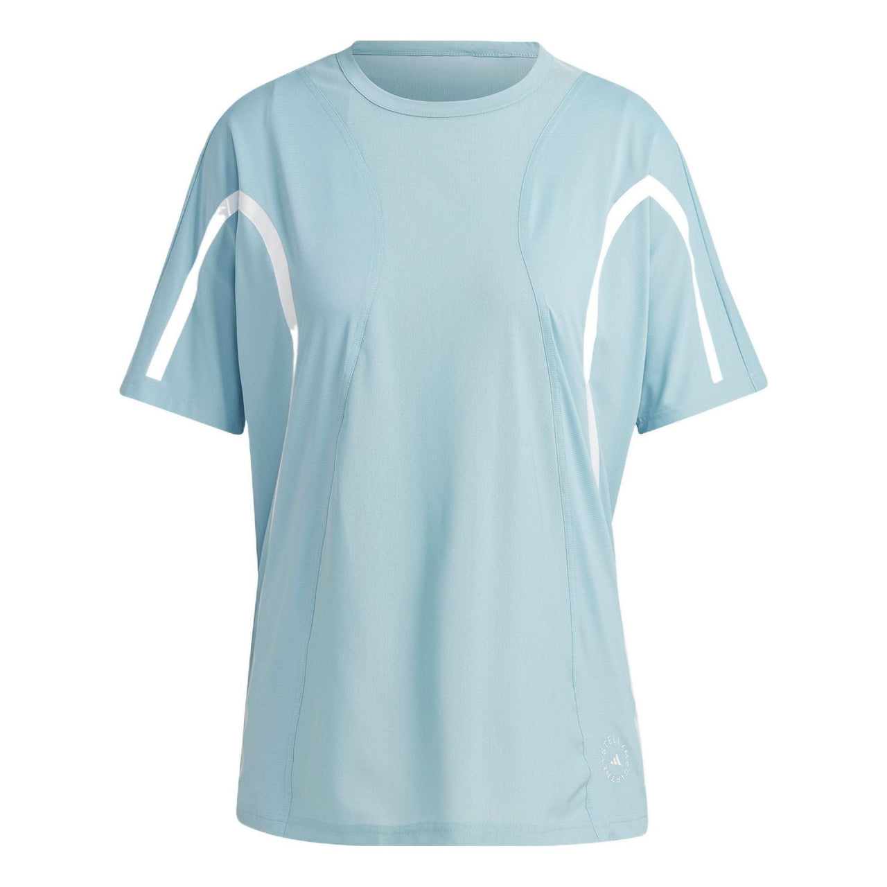 (WMNS) adidas by Stella McCartney TruePace Running Loose T-Shirt 'Blue White' IC6015