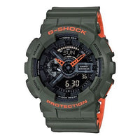 CASIO G-Shock Analog-Digital 'Green' GA-110LN-3A