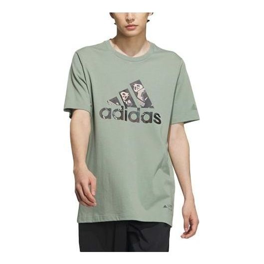 adidas China BOS T-Shirts 'Olive Green' IP3967