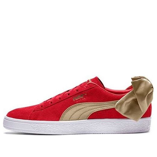 (WMNS) PUMA Suede Bow Varsity Sneaker 367732-01