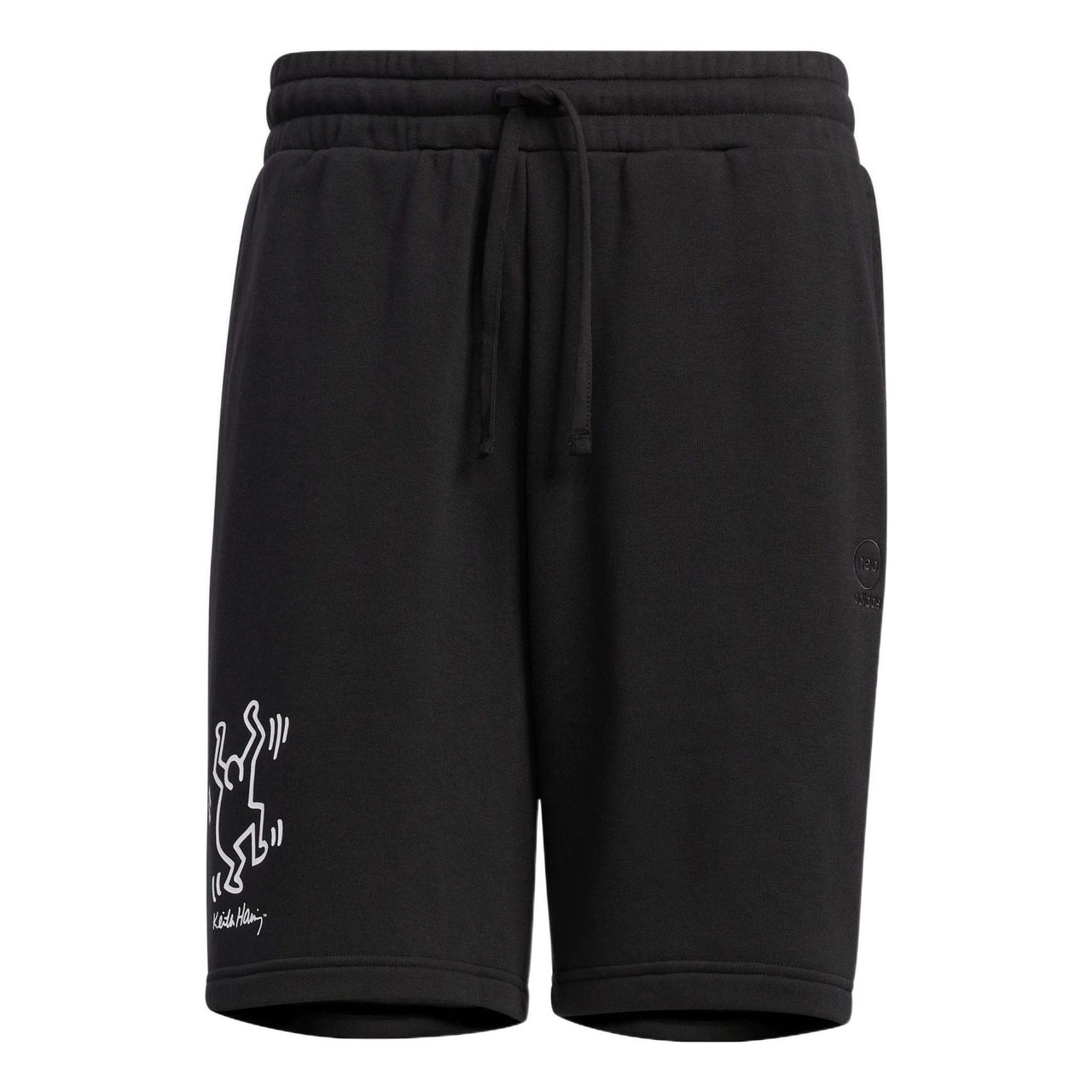 Men's adidas neo x . Crossover Cartoon Stripe Athleisure Casual Sports Shorts Black HD7259