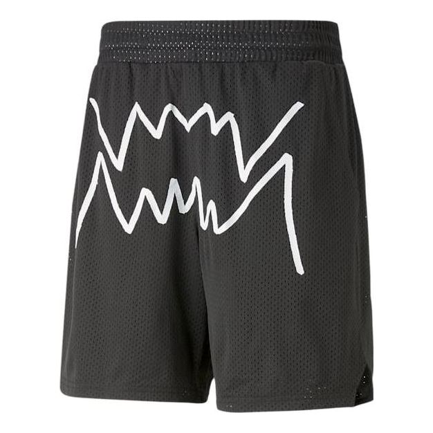 PUMA Jaws Core Basketball Shorts 'Black White' 539573-01