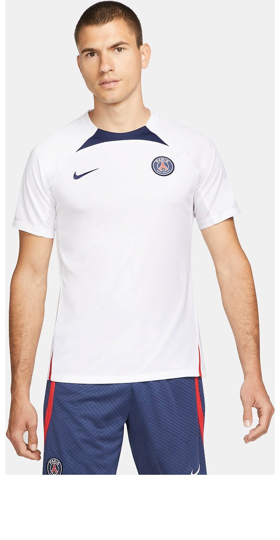 Nike PSG Strike Dri-FIT Top 'White Midnight Navy' DJ8589-101