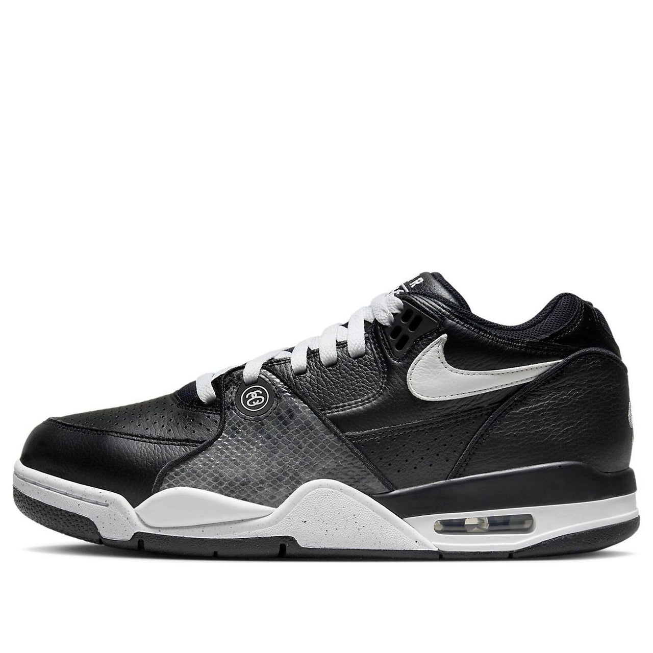 Nike x Stussy Air Flight 89 Low SP 'Black' FD6475-001
