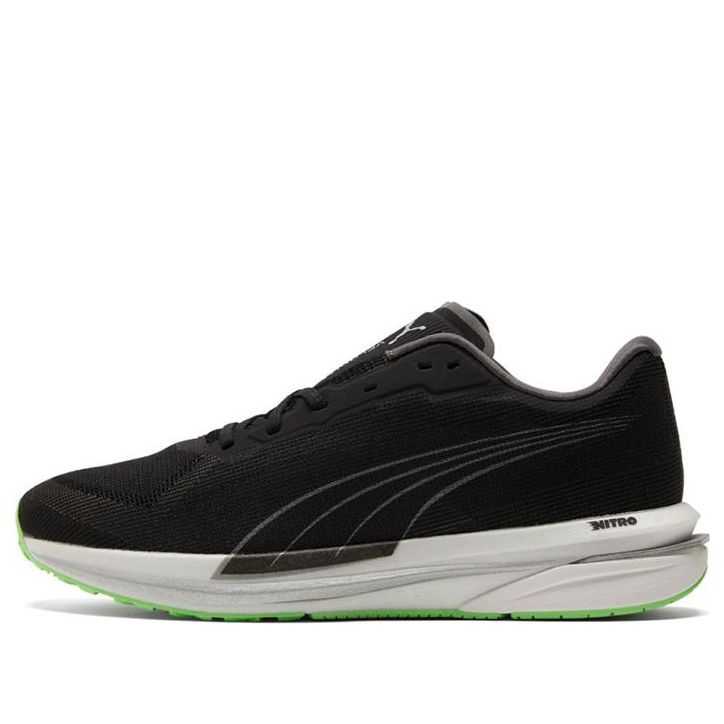 PUMA Velocity Nitro Low-Running Shoes Green/Black 194596-13