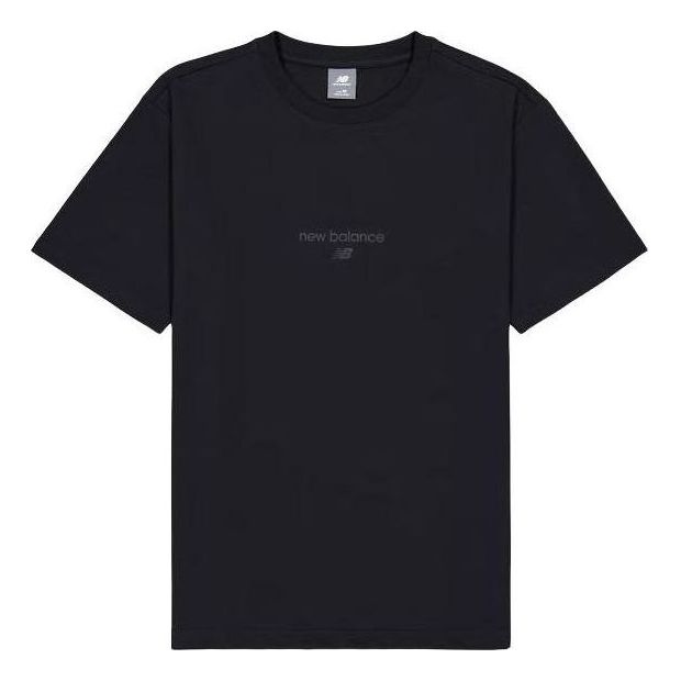 New Balance Embroidery Logo T-Shirt 'Black' AMT41653-BK