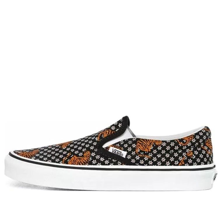 Vans Classic Slip-On 'Black White Yellow' VN0A4U3819M