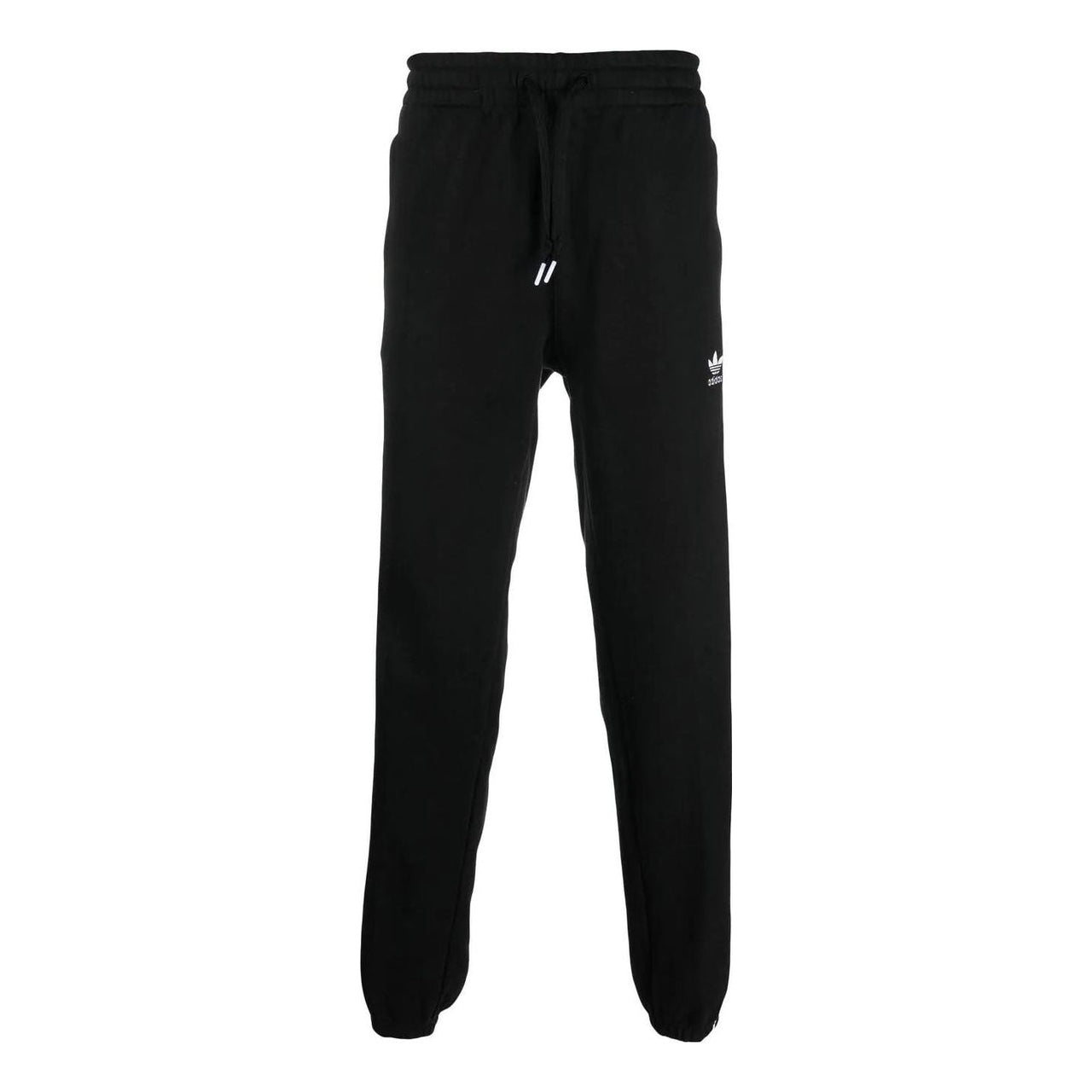Men's adidas originals Logo Printing Pattern Drawstring Elastic Waistband Bundle Feet Sports Pants/Trousers/Joggers Black HK7319